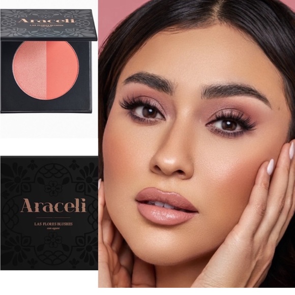 ARACELI LAS FLORES Blush Duo Palette in Dahlia & Laelia - Picture 1 of 10